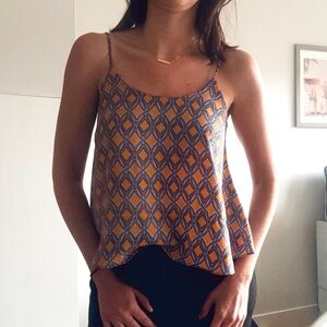 Chic Women's Geometric Print Top